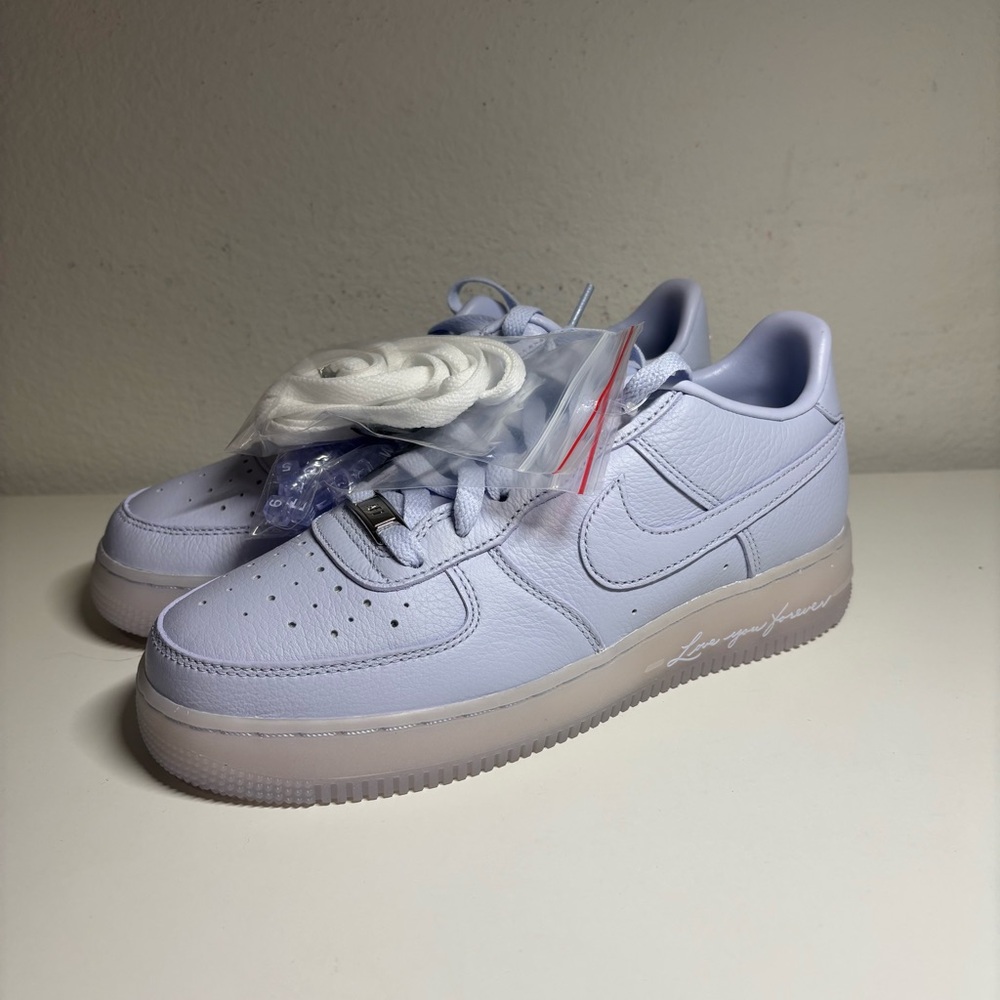 NEW NIKE Air Force 1 Low Nocta Drake GS Certified Lover Boy Palest Purple Kids 6